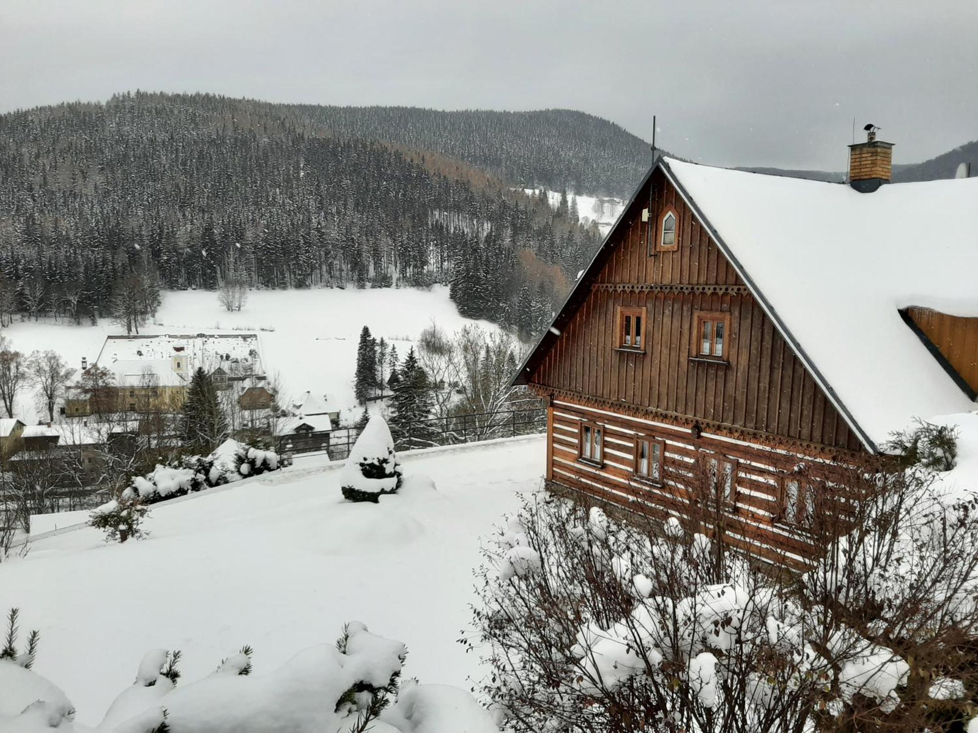 Bouda Na Ceste Pec pod Snezkou Bagian luar foto